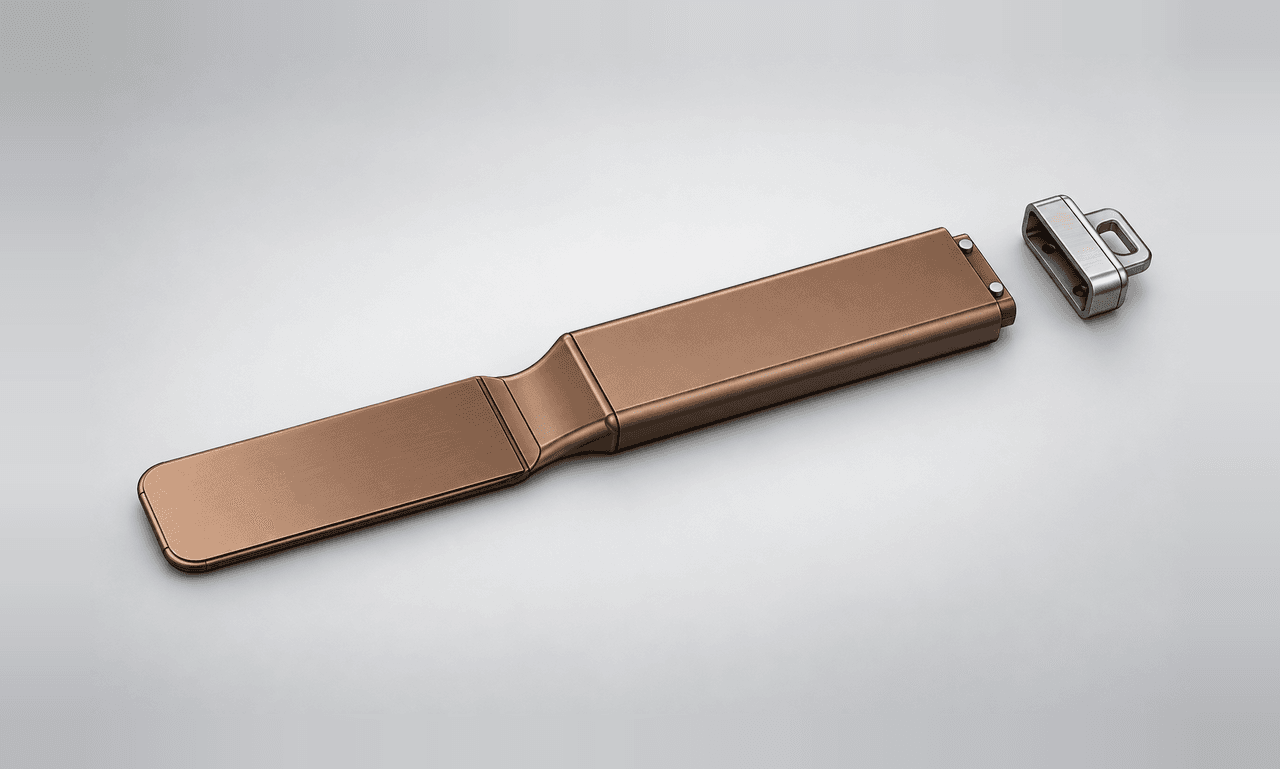 Slim Flat Tool with Detachable Clip End